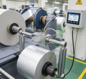 氣動張力控制系統專用壓力比例閥，實現捲繞設備穩定恆張力控制與精準壓力調節。